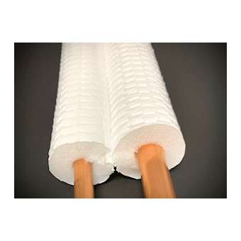 Couronne filmée cuivre 07mm 1/4-3/8 isole pe extrudé blanc 20m|Eid-EI220TISET1438