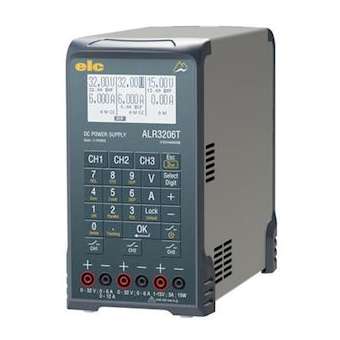 Alim triple program 2x(0-32V 0-6A) ou 0-64V ou ± 0 32V, 0-6A ou 0-32V 0-12A Aux|Elc-ELCALR3206T