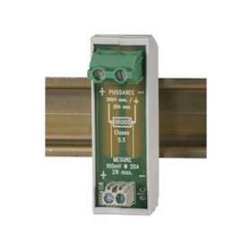 Shunt 100mV 20A rail DIN|Elc-ELCSH10020