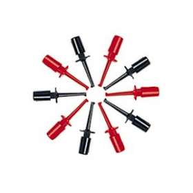 Jeu de 10 grips rouge / noir 40mm umax.: 60D dc rouge / noir|Elc-ELCJGF040A