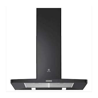 série 600 FLEX hotte decorative 90 cm 3 vitesses commandes par touches noir|Electrolux encastrable-A6TEFF90462OK