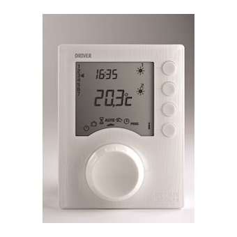 Driver 620 Programmateur de 1 à 2 zones pour chauffage électrique fil pilote|Delta dore-DDO6050426