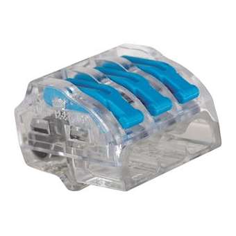 Borne de connexion à levier 3 entrées 0.2 à 4 mm² (x 500)|EMX-EMX103413