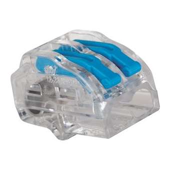 Borne de connexion à levier 2 entrées 0.2 à 4 mm² (x 500)|EMX-EMX103412