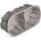 Boîte d'encastrement standard 2 postes profondeur 40 entraxe 71 mm (x 50)