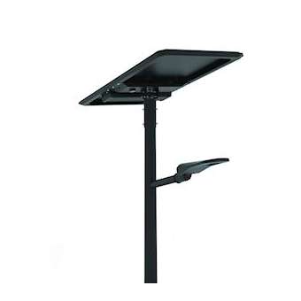 Lampadaire solaire GLPRO 40 6000lm 40W 3000K Lithium 49Ah/12,8V Mât 4m inclus|Artlux-ARX114040