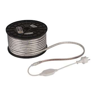 Ruban LED BN 50 m 5W/m IP44/65 230 V avec prise + 2 kits driver|EMX-EMX108002