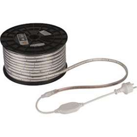 Ruban LED BN 50 m 5W/m IP44/65 230 V avec prise + 2 kits driver|EMX-EMX108002
