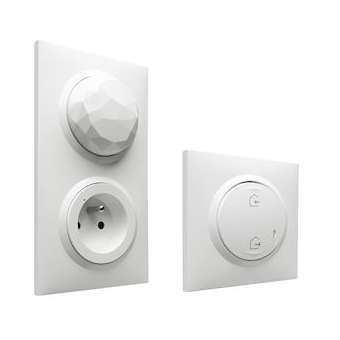 Pack de démarrage dooxie with Netatmo prise Control + cde Départ/Arrivée - blanc|Legrand-LEG600670