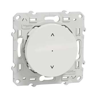 Wiser Odace - interrupteur volet-roulant - 4A - zigbee - blanc|Schneider Electric-SCHS520567W