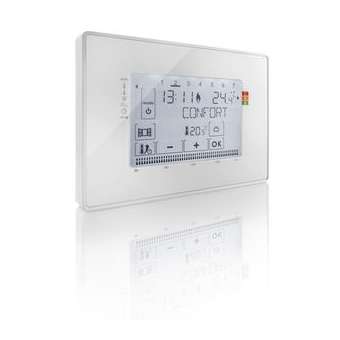 Thermostat programmable filaire - contact sec|Somfy-SYF2401243