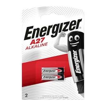 Pile miniature alcaline A27 x 2 pour appareils electroniques|Energizer france-RSN393330