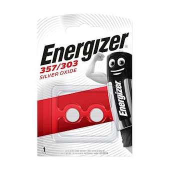 Pile Oxyde argent 357 303 x 2 haute performance pour montre|Energizer france-RSN422962