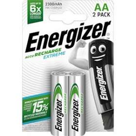 Piles Rechargeables Energizer Extreme AA/LR6 2300 MAH pack de 2|Energizer france-RSN416886