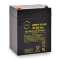 Unité(s) Batterie onduleur (UPS) NX 5.4-12 UPS High Rate 12V 5.4Ah F6.35