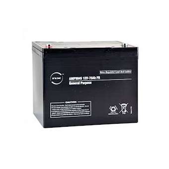 Unité(s) Batterie plomb AGM NX 75-12 General Purpose FR 12V 75Ah M6-F|Enix energies-NXGAMP9045