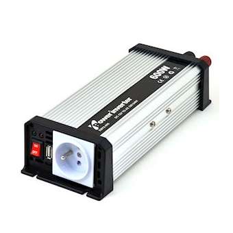 Unité(s) Convertisseur DC/AC 12/230V 600W quasi-sinusoïdal EM - Sotie pinces cro|Enix energies-NXGCEP1H23