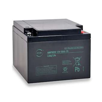 Unité(s) Batterie plomb AGM NX 26-12 Long Life FR 12V 26Ah M5-F|Enix energies-NXGAMP9099