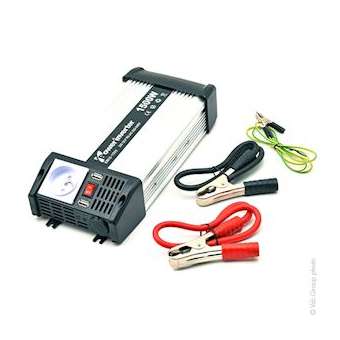 Unité(s) Convertisseur DC/AC 12/230V 1500W quasi-sinudoïdal EM - Sortie pinces c|Enix energies-NXGCEP1H41
