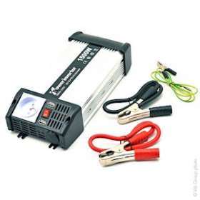 Unité(s) Convertisseur DC/AC 12/230V 1500W quasi-sinudoïdal EM - Sortie pinces c|Enix energies-NXGCEP1H41