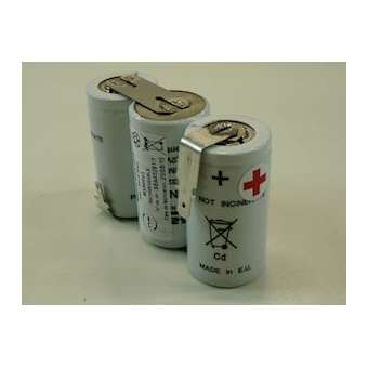 Pack(s) Batterie Nicd 3x SC VNT 3S1P ST1 3.6V 1.6Ah Fast|Enix energies-NXGMXN0043
