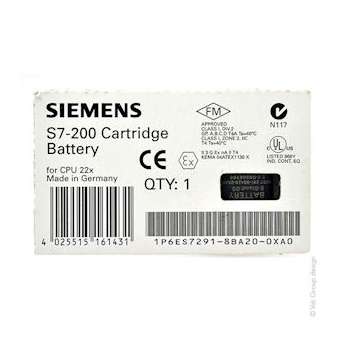 Unité(s) Batterie automate SIEMENS - 6ES7291-8B 3V 30mAh|Enix energies-NXGAML8800