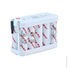 Batterie(s) Batterie eclairage secours 10x AA HT 10S1P 12V 800mAh Cosse à souder|Enix energies-NXGMFN00113