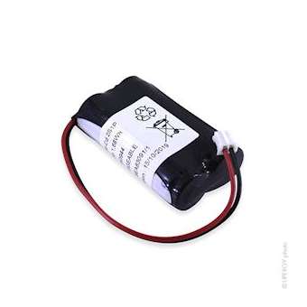 Pack(s) Batterie eclairage secours 2x AA VST 2S1P ST1 2.4V 800mAh JST|Enix energies-NXGMGN0944