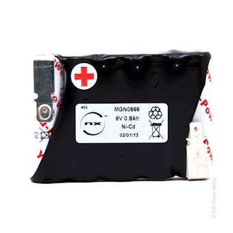 Pack(s) Batterie eclairage secours 5x AA 5S1P ST1 6V 800mAh Fast|Enix energies-NXGMGN0666