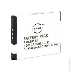 Blister(s) x 1 Batterie appareil photo 3.7V 600mAh|Enix energies-NXGFML90153