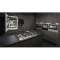 Table gaz 90cm 5 brûleurs inox