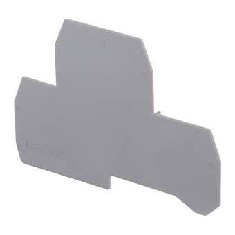 Fem 6 D Flasque d'extrémité Gris|Entrelec-ENT1SNA118499R2300