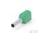 Embout pré-isolé 2 x 6 mm² / 2 x 10 AWG - 14 mm - Vert