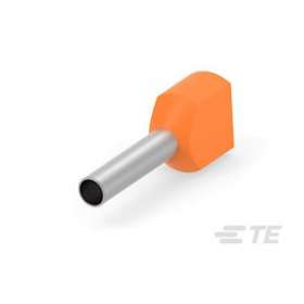 Embout pré-isolé 2 x 4 mm² / 2 x 12 AWG - 12 mm - Orange|Entrelec-ENT1SET112009R0000