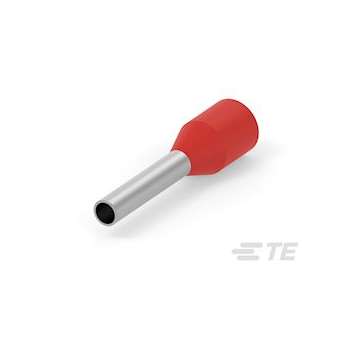 Embout pré-isolé 1 mm² / 17 AWG - 8 mm - Rouge|Entrelec-ENT1SET111005R0000