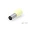 Embout pré-isolé 16 mm² / 6 AWG - 12 mm - Ivoire