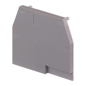 Fem12 Flasque d'extrémité Gris|Entrelec-ENT1SNA118618R0100