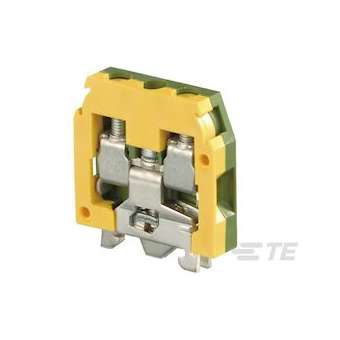 Dr4/6.P Borne vissé Miniblocs Vert/Jaune|Entrelec-ENT1SNA160496R2600