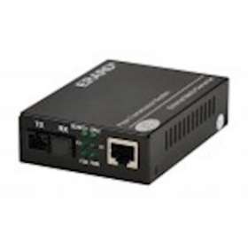 Extendeur RJ45 sur fibre optique SC - 1 Gbps - plug & play - 1km|Erard-EAD721930