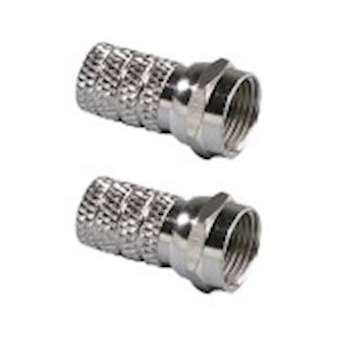 Kit de 20 prises F 7 mm à visser - pour câbles 17 et 19 VATC diam. 7 mm - métal|Erard-EAD905704