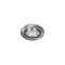 Spot BE GOOD - bague GU10 rond orientable, alu brossé IP20