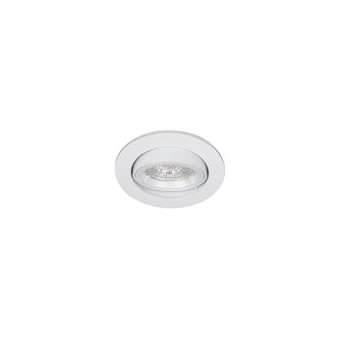 Spot BE GOOD - 1/4 de tour GU10 rond orientable, blanc IP20|Europole-POL2645