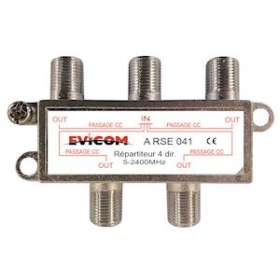 Répartiteur 5 - 2 400 MHz 4 sorties eco|Evicom-EVCARSE041