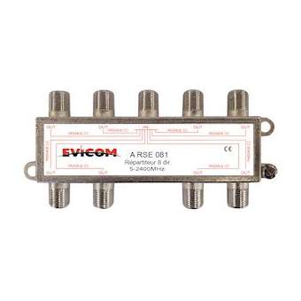 Répartiteur 5 - 2 400 MHz 8 sorties ECO|Evicom-EVCARSE081