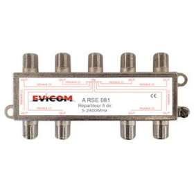Répartiteur 5 - 2 400 MHz 8 sorties ECO|Evicom-EVCARSE081