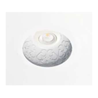 ENCASTRE HAUSSMAN PLATRE NATUREL GU10|Atelier Sedap-SDP3060AA07