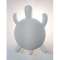 APPLIQUE TORTUE PLATRE NATUREL INCANDESCENT