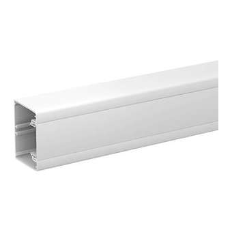 OptiLine 45 - goulotte PVC 1 compartiment 75x55x2000mm - au mètre linéaire|Schneider Electric-SCHISM10100P