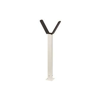 lyre de support blanche fixe et reglable pour lisse s/l|Faac france-FAA428806