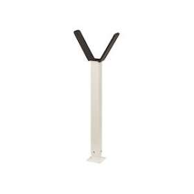 lyre de support blanche fixe et reglable pour lisse s/l|Faac france-FAA428806